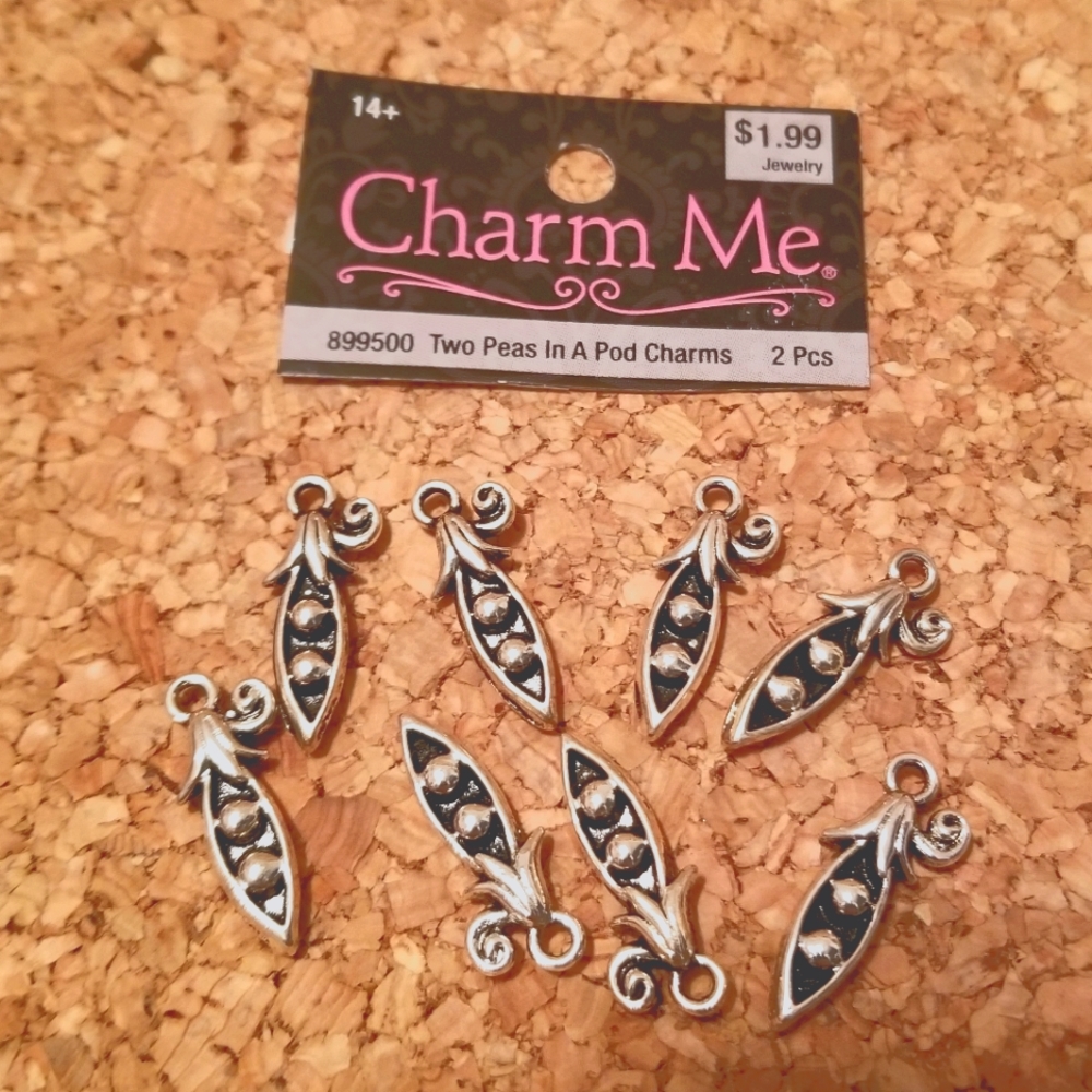 💥Final Markdown💥Two Peas In A Pod Charms